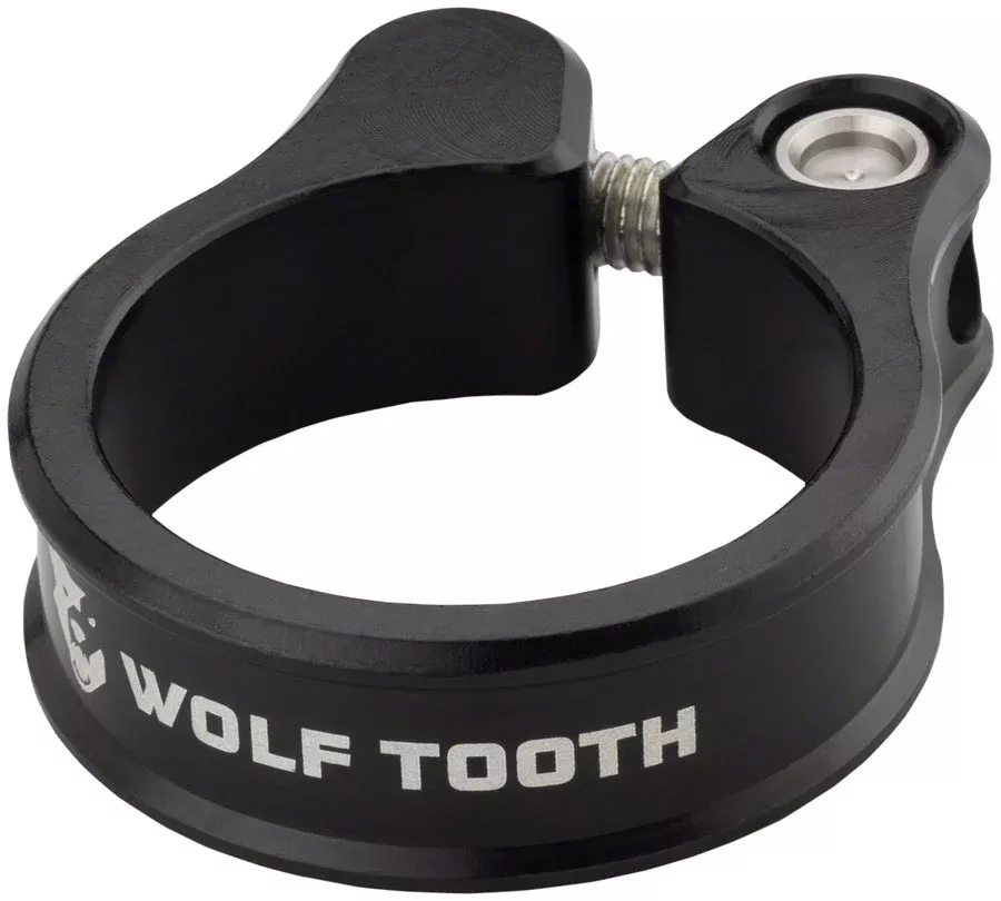 Wolf Tooth Seatpost Clamp - 39.7mm Bolt-On Black