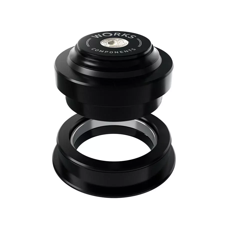 Works Components Angle Headset 2Deg EC44/28.6|ZS56/40 130-139HT Blk