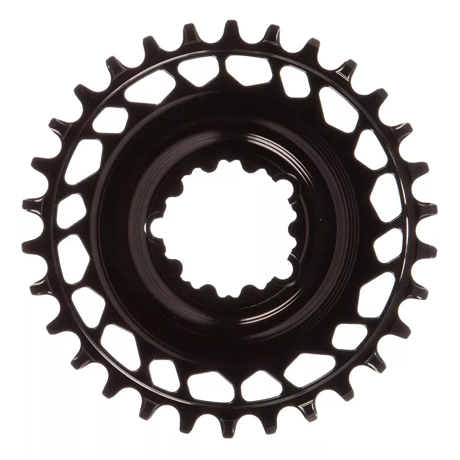 Works Components GEO Chainring SRAM 3-Bolt 30T Boost 3mm Blk