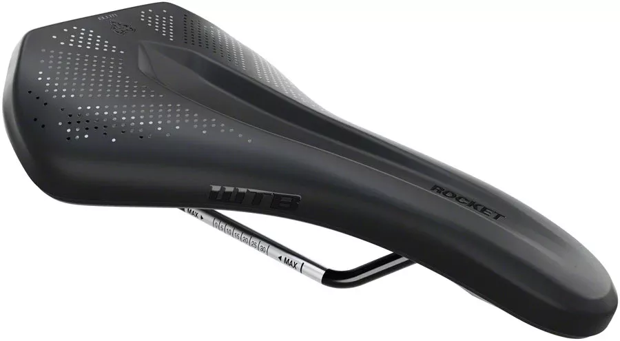 WTB Rocket Saddle - Stainless Black Medium Fusion Form