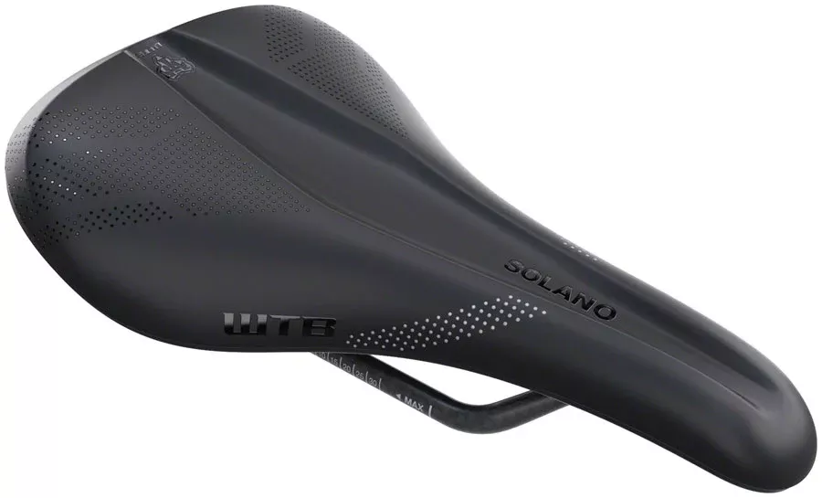 WTB Solano Saddle - Carbon Black Medium Fusion Form