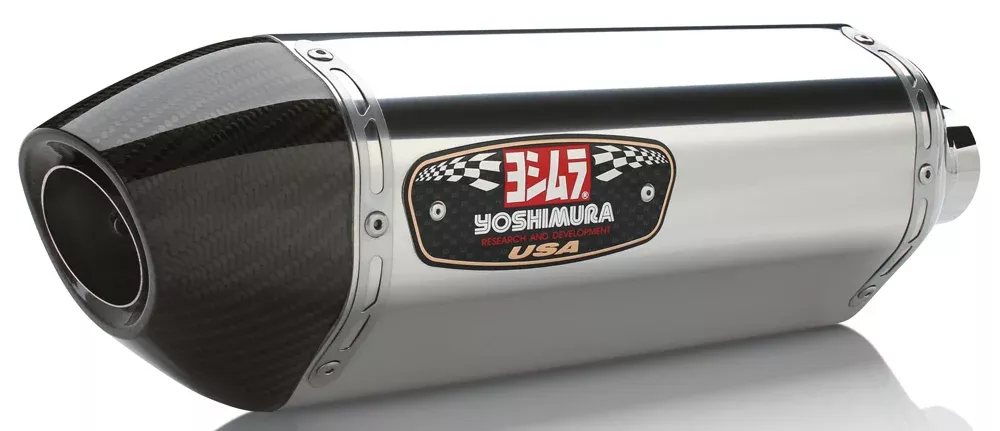 Yoshimura R-77 Race Full Exhaust System - SS/CF | Part# 13700AJ520